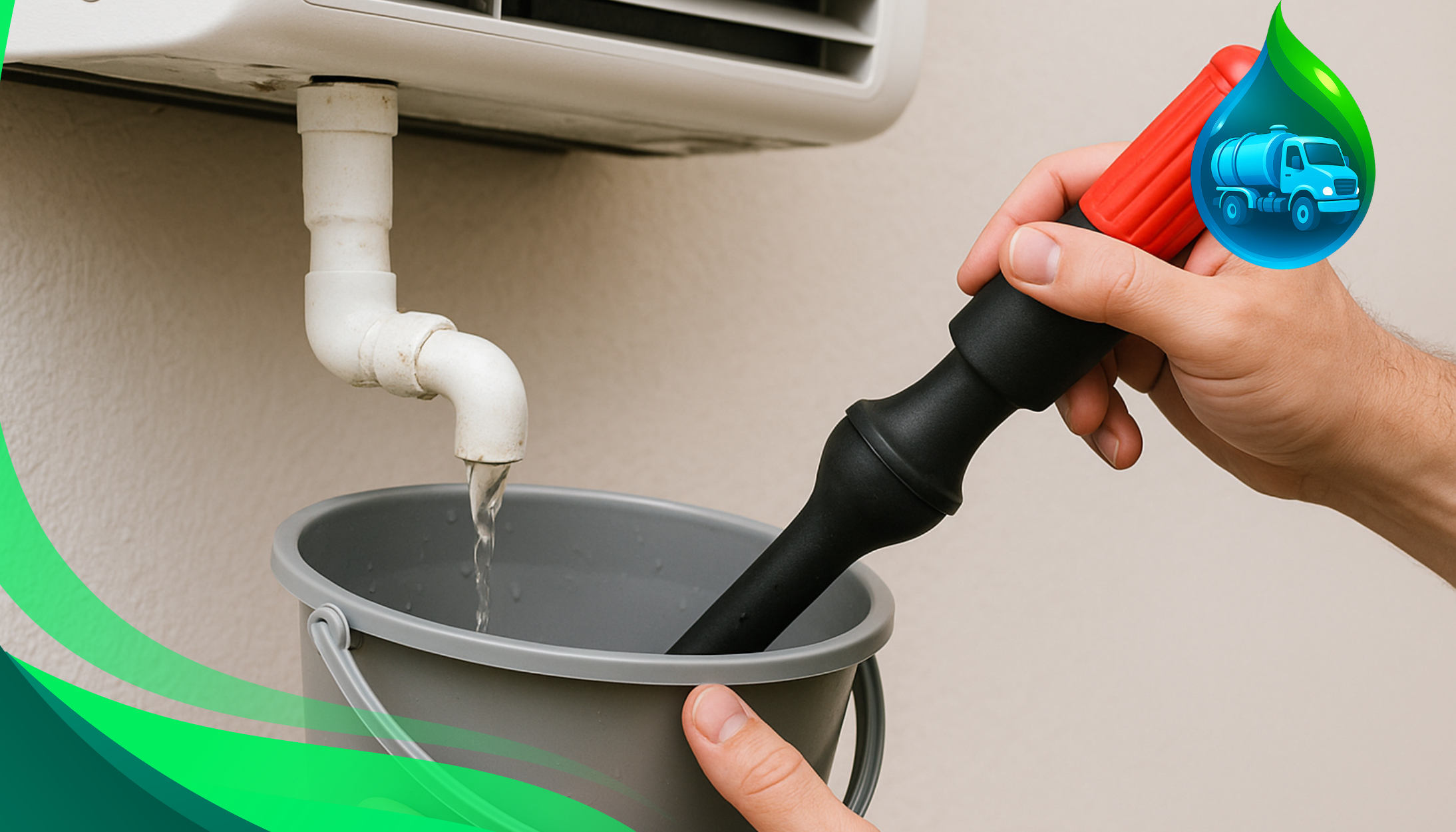 Desentupimento e Manutenção Preventiva Dreno de Ar Condicionado